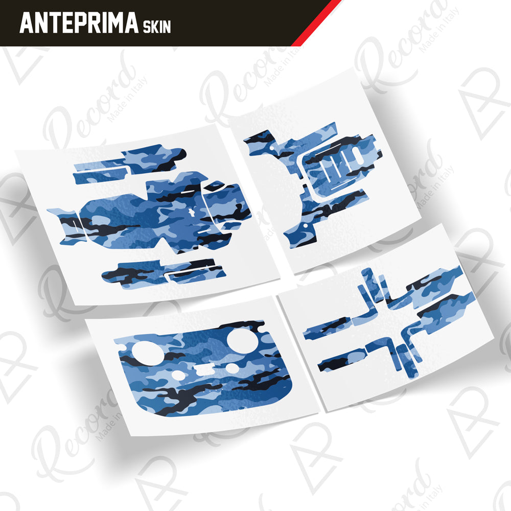 SKIN SERIE MAVIC MINI 1|2|3 PRO MIMETICO BLU - Andrea Pinotti Official