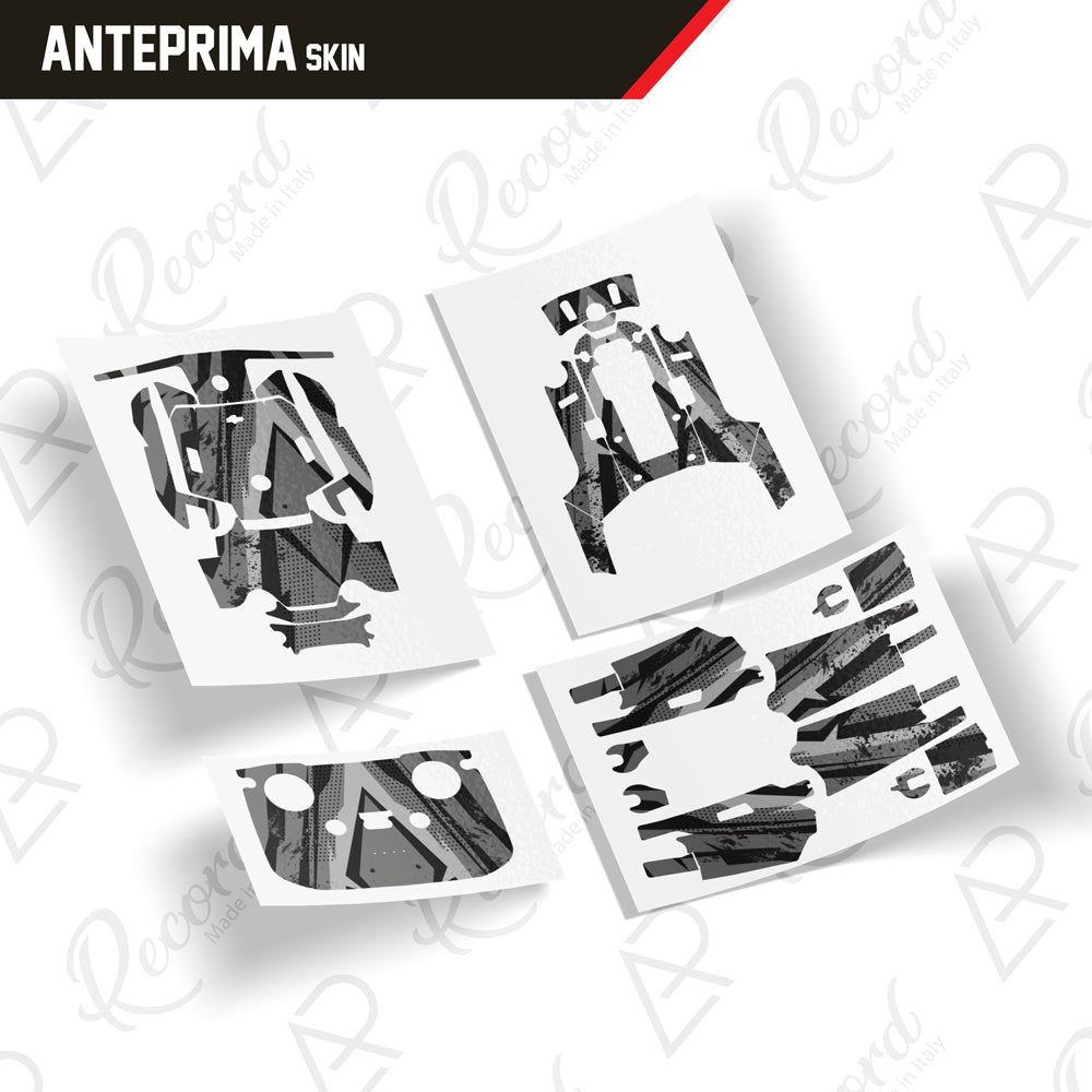 SKIN SERIE AIR 2 AIR 2S - ABSTRACT GREY - Andrea Pinotti Official