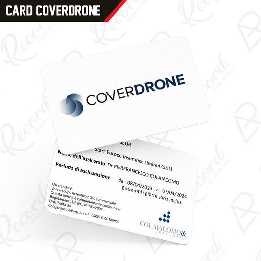 CARD ASSICURAZIONE COVERDRONE - Andrea Pinotti Official