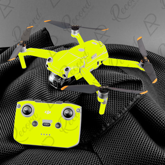 SKIN SERIE AIR 2 AIR 2S - GIALLO FLUO - Andrea Pinotti Official