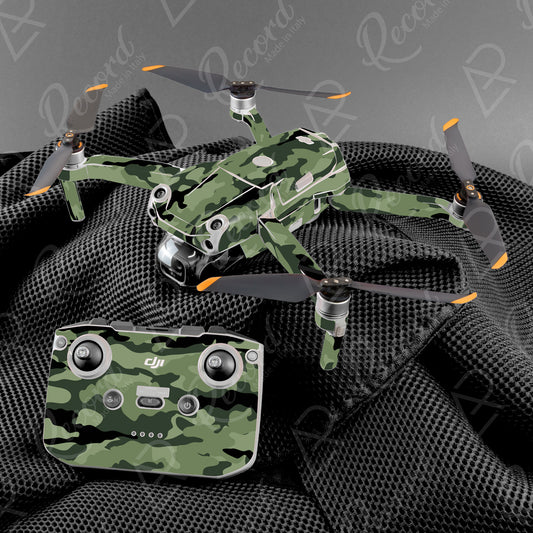 SKIN SERIE AIR 2 AIR 2S - MIMETICO VERDE - Andrea Pinotti Official