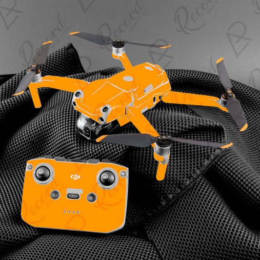 SKIN SERIE AIR 2 AIR 2S - ARANCIO FLUO - Andrea Pinotti Official