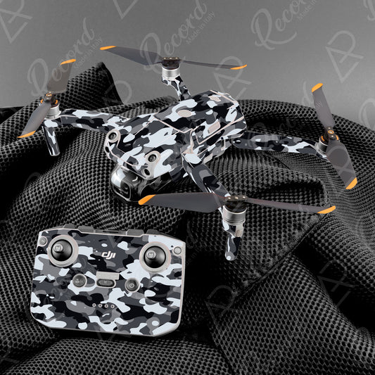 SKIN SERIE AIR 2 AIR 2S - MIMETICO GRIGIO - Andrea Pinotti Official
