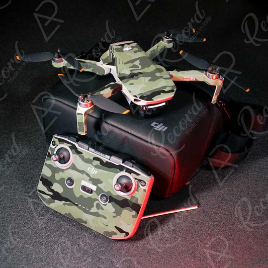 SKIN SERIE MAVIC MINI 1|2|3 PRO MIMETICO VERDE - Andrea Pinotti Official