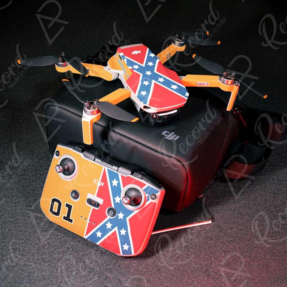 SKIN SERIE MAVIC MINI 1|2|3 PRO GENERAL LEE - Andrea Pinotti Official
